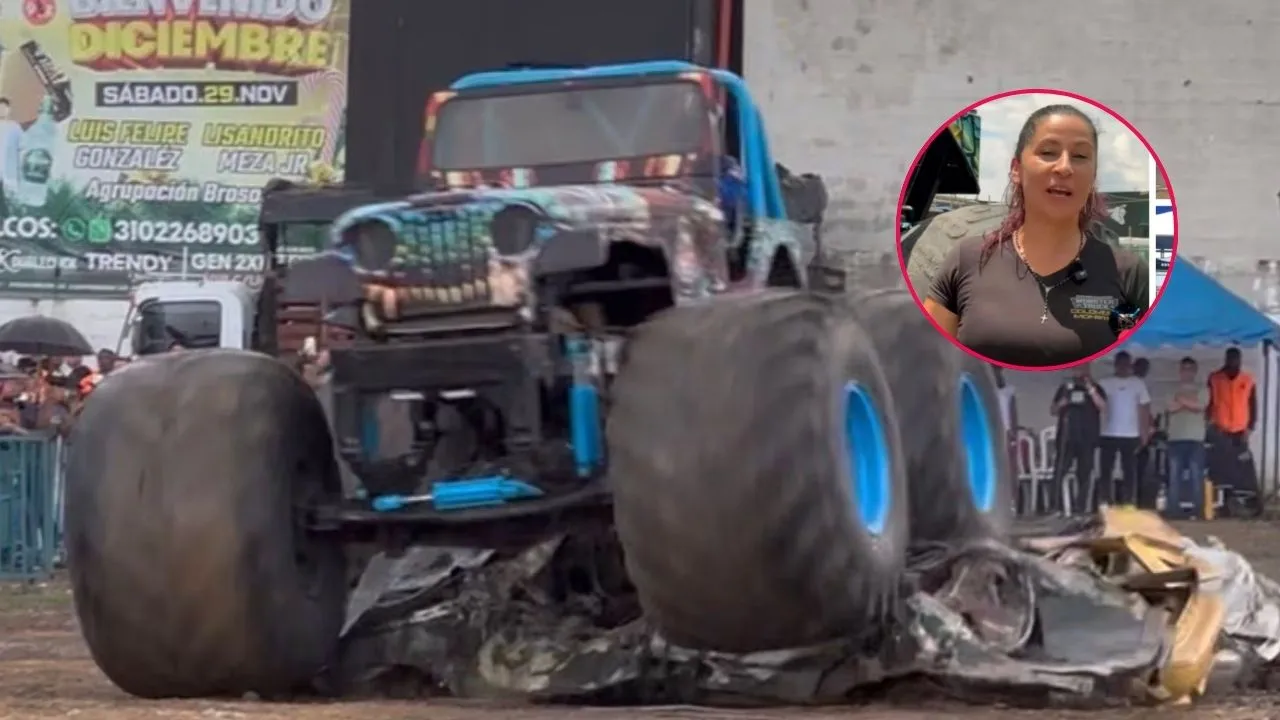 Conductora que atropelló a 40 personas con Monster Truck Fotos e identidad de conductora que atropelló con 'Monster Truck' a 40 personas