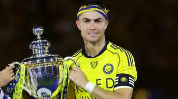 Cristiano Ronaldo Cristiano Ronaldo conquistó Arabia con su primer título con Al Nassr