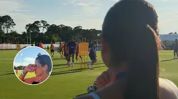 Cristiano Ronaldo y Sheyla García ¿Quién es la periodista colombiana que lloró tras un saludo de Cristiano Ronaldo?