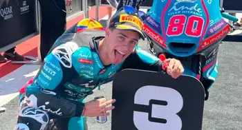 David Alonso David Alonso quedó cerca de la gloria en el GP de Austria de Moto2: ¿de qué terminó?