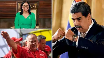 Delcy Rodríguez, Diosdado Cabello y Nicolás Maduro Remezón en el gabinete de Venezuela y balance de víctimas tras captura de Maduro: reportan 100 muertos