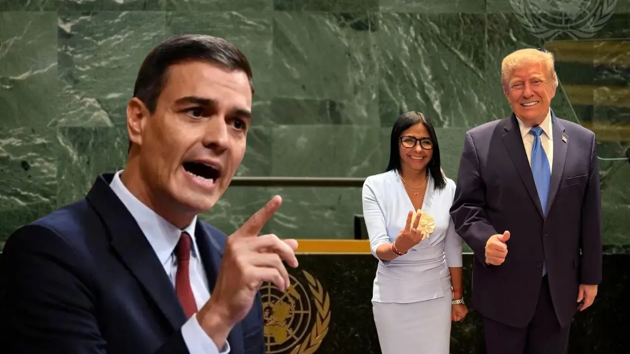 Delcy Rodríguez es tendencia por el particular saludo al presidente de España Video | Delcy Rodríguez y el 'incómodo' episodio con Pedro Sánchez: ¿por qué se hizo viral?
