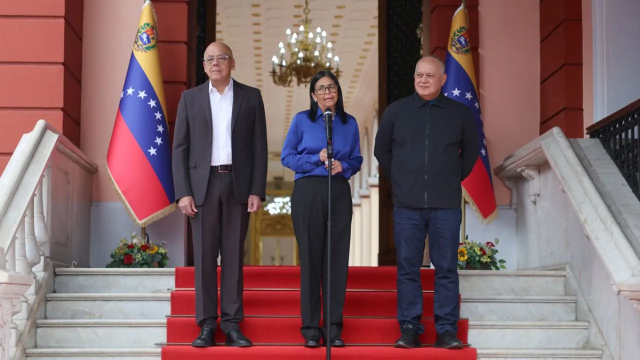 Delcy Rodríguez, Jorge Rodríguez y Diosdado Cabello, figuras clave del poder en Venezuela. ¿Hacia dónde va Venezuela tras la captura de Maduro y el giro de Estados Unidos?
