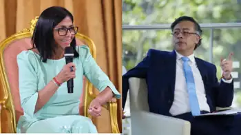 Delcy Rodríguez y Gustavo Petro. Delcy Rodríguez recibirá a Petro en Caracas: ¿cuáles serán los temas clave de la reunión bilateral?
