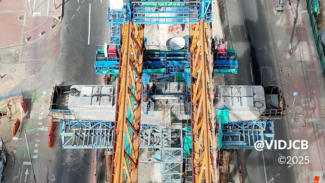 Demolición metro La estructura que debe ser demolida por fallas en la construcción del Metro de Bogotá