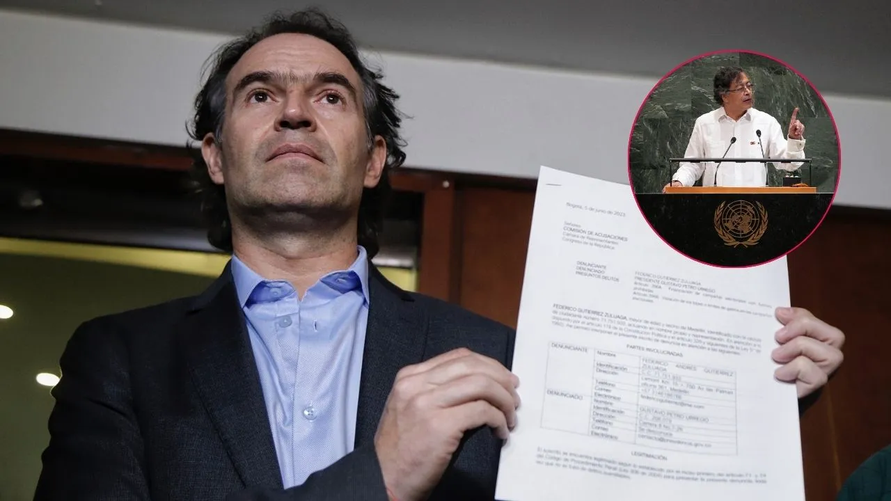 Denuncia de Fico a Petro Federico Gutiérrez hace pública carta en que pide a EE.UU. investigar a Petro