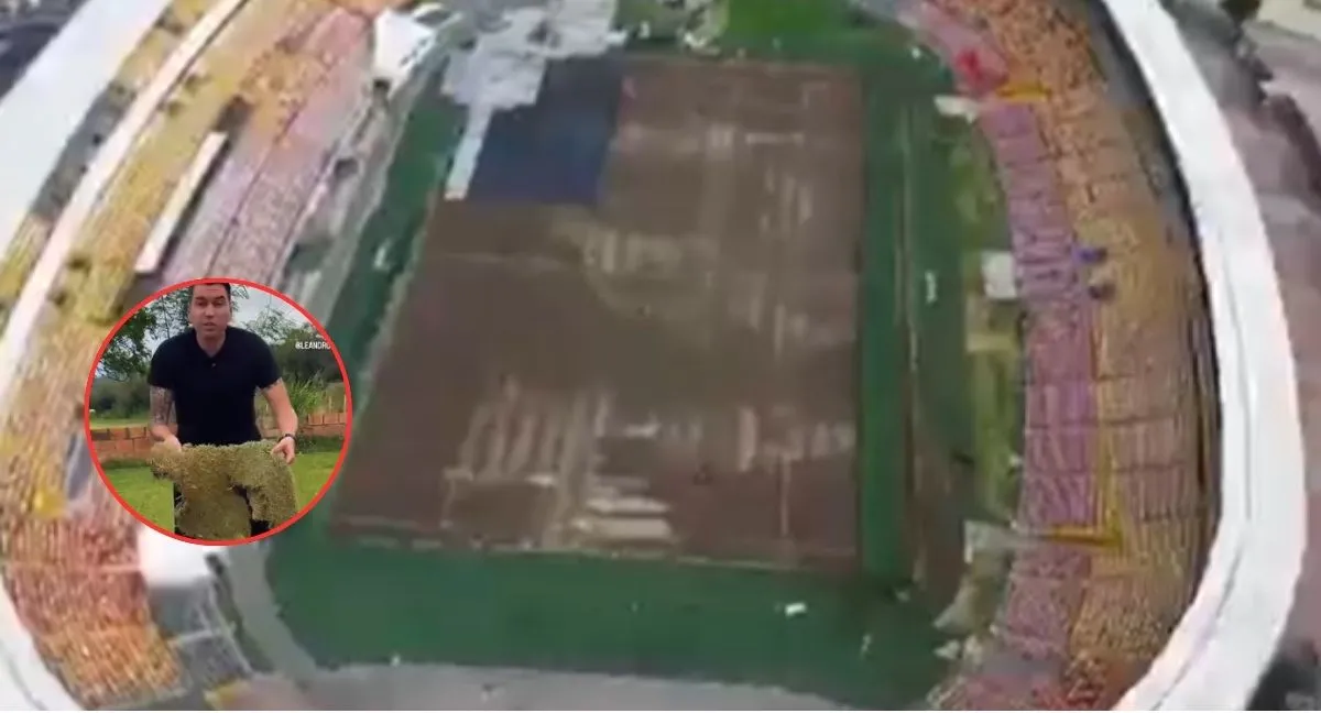 ¿Otro escándalo para Sencia? Grama del El Campín habría sido sacada del parque La Florida ¿Otro escándalo para Sencia? Grama del estadio El Campín habría sido arrancada del parque La Florida