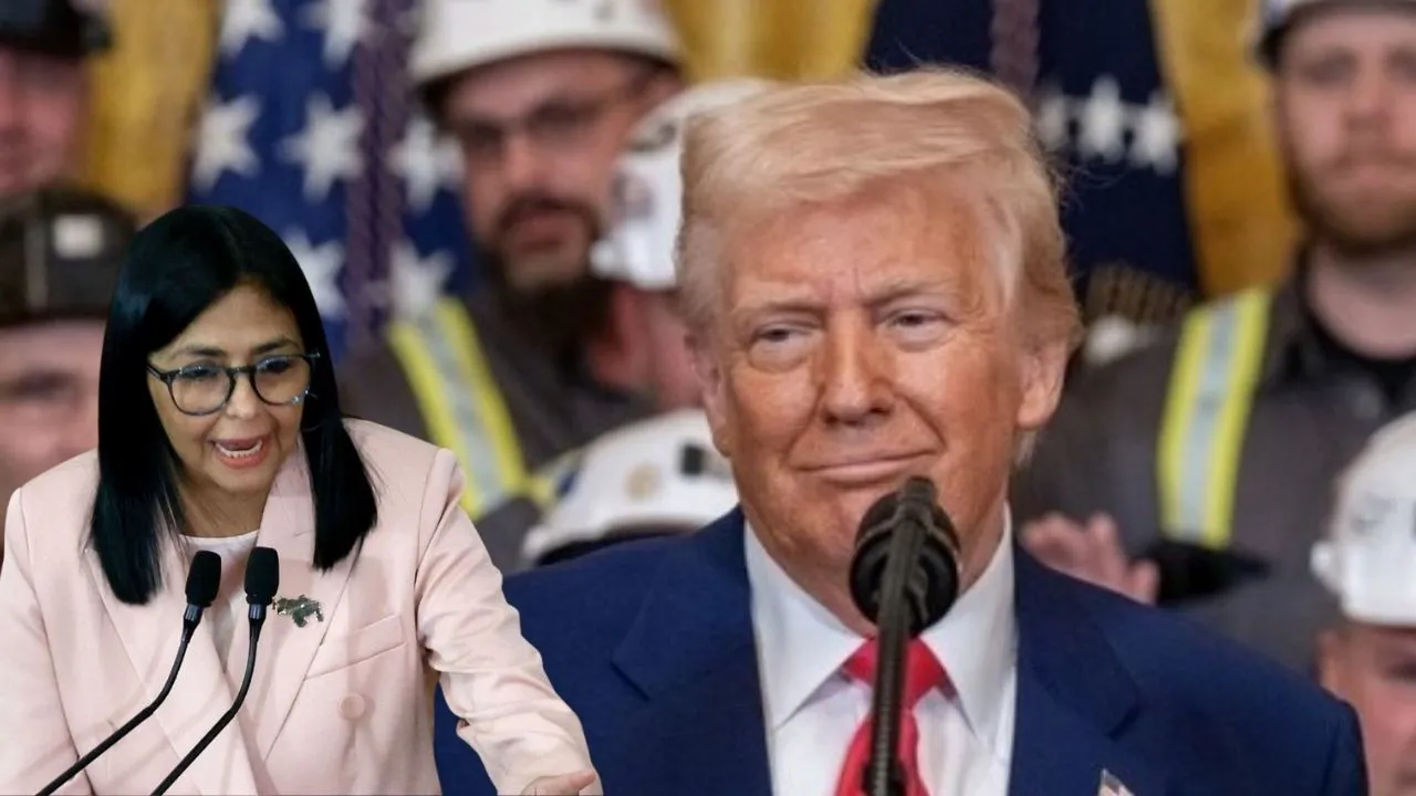 Donald Trump calificó a Delcy Rodríguez como una persona formidable Donald Trump tras hablar con Delcy Rodríguez: "Creo que todo anda muy bien con Venezuela"