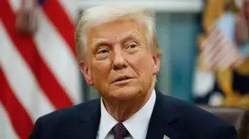 Donald Trump compartió la imagen en su red social Truth Social. Donald Trump se autodenomina “presidente interino de Venezuela” en publicación viral