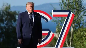 Donald Trump en la cumbre G7 Tras acuerdo con Irán, Trump dice que “puede hacer algo” sobre el conflicto en Ucrania