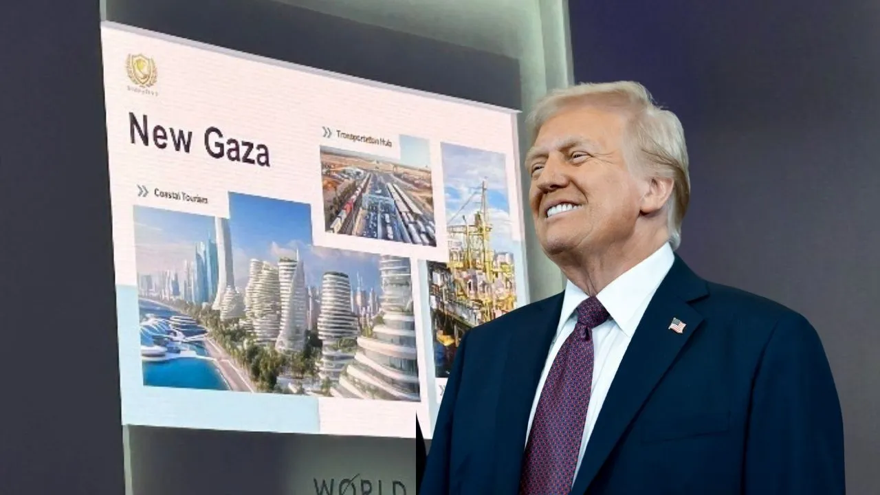 Donald Trump y Gaza. Lujo y rascacielos, así se ve la “nueva Gaza” de Trump