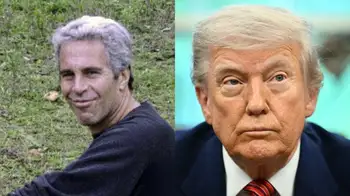 Donald Trump y Jeffrey Epstein Demócratas publican supuesta carta de Trump felicitando a Jeffrey Epstein
