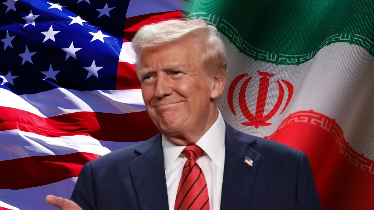 Donald Trump y las banderas de EE.UU. e Irán EE. UU. e Irán ponen fin a la guerra en Medio Oriente: ¿cuándo firmaran el acuerdo?