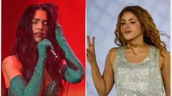 Dua Lipa canta Antología de Shakira en Bogotá Dua Lipa sorprende en Bogotá con su versión de Antología de Shakira