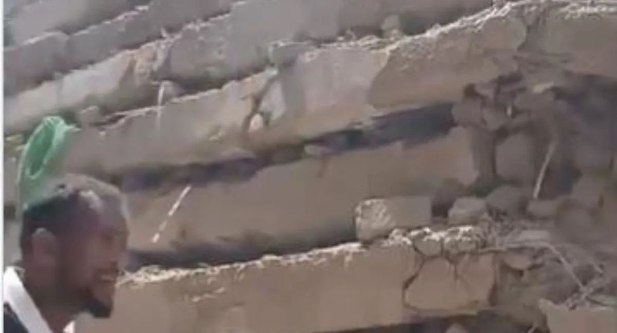 Edificio caído en Kenia Video | Terror en Kenia: edificio en construcción se derrumbó y se teme por personas enterradas