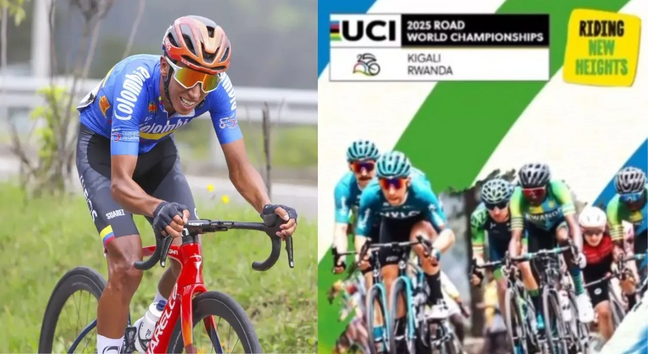Egan Bernal debutará en un Mundial de ciclismo de ruta. Egan Bernal lidera a Colombia para el Mundial de Ruta de Kigali, Ruanda