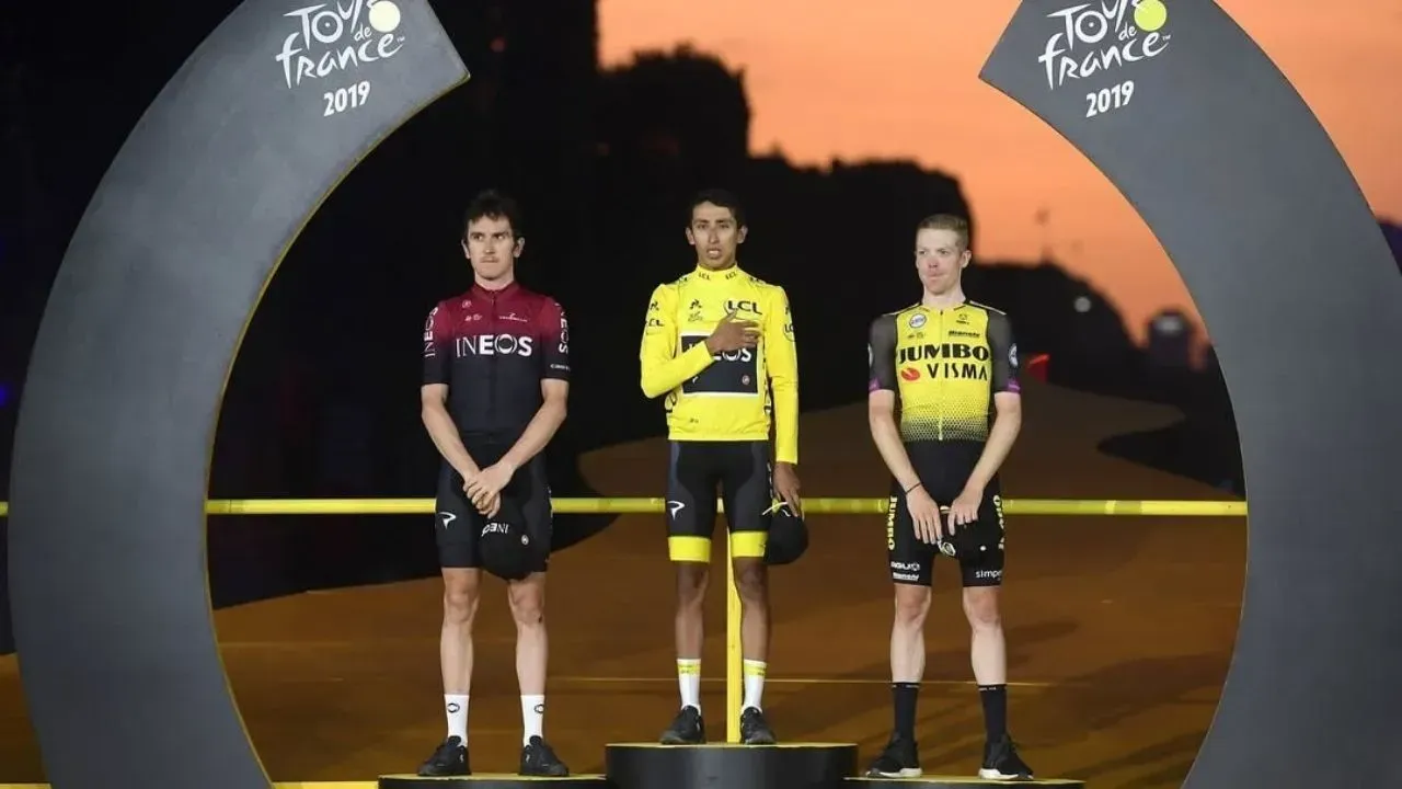 Egan Bernal - Tour de Francia 2019 Cuando Egan Bernal se convirtió en el primer y único sudamericano en conseguir la gloria en el Tour de Francia