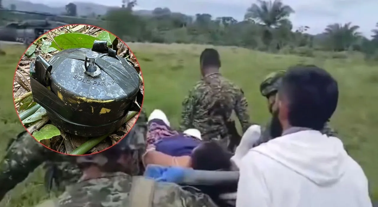 Ejército rescata mujer víctima de mina antipersonal Conflicto en el Catatumbo: nuevos ataques de disidencias y el ELN contra la población civil