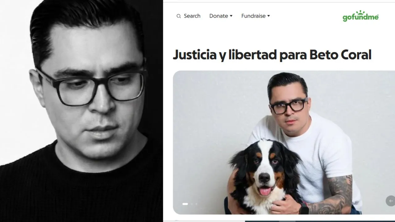 El activista debe asumir varios gastos ahora que fue capturado Familia y amigos de Beto Coral están recogiendo fondos para ayudarlo: publicaron mensaje de su hijo