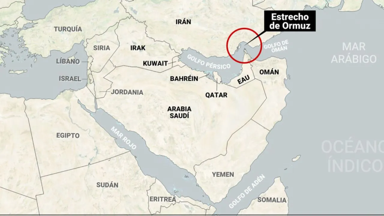 El estrecho de Ormuz es uno de los pasos comerciales más importantes del mundo Irán decretó el cierre del estrecho de Ormuz: ¿qué pasó con la tregua?