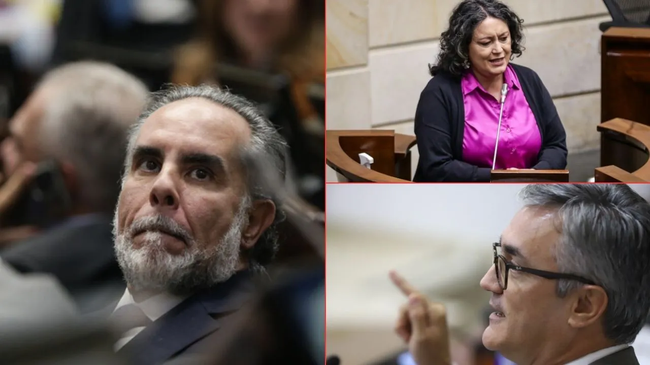 El ministro Armando Benedetti y los congresistas Angélica Lozano y Christian Garcés ¿El gobierno quiere sacar por decreto el presupuesto de 2026? No se logró consenso en el monto