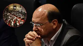 El ministro de Hacienda, Germán Ávila, en la sesión de comisiones del Congreso Se hundió la Reforma Tributaria en el Congreso de la República