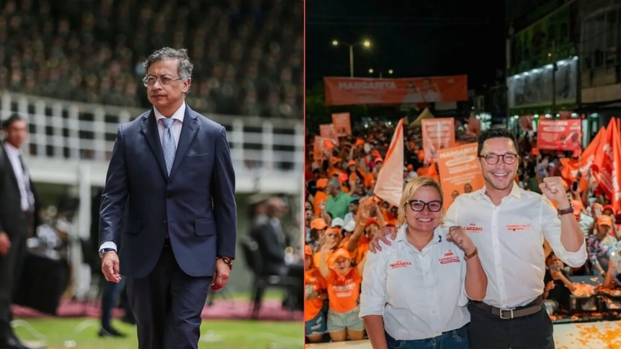 El presidente Gustavo Petro y Carlos Caicedo hicieron evidentes sus diferencias. Sin Fuerza Ciudadana, la izquierda se divide para las elecciones presidenciales