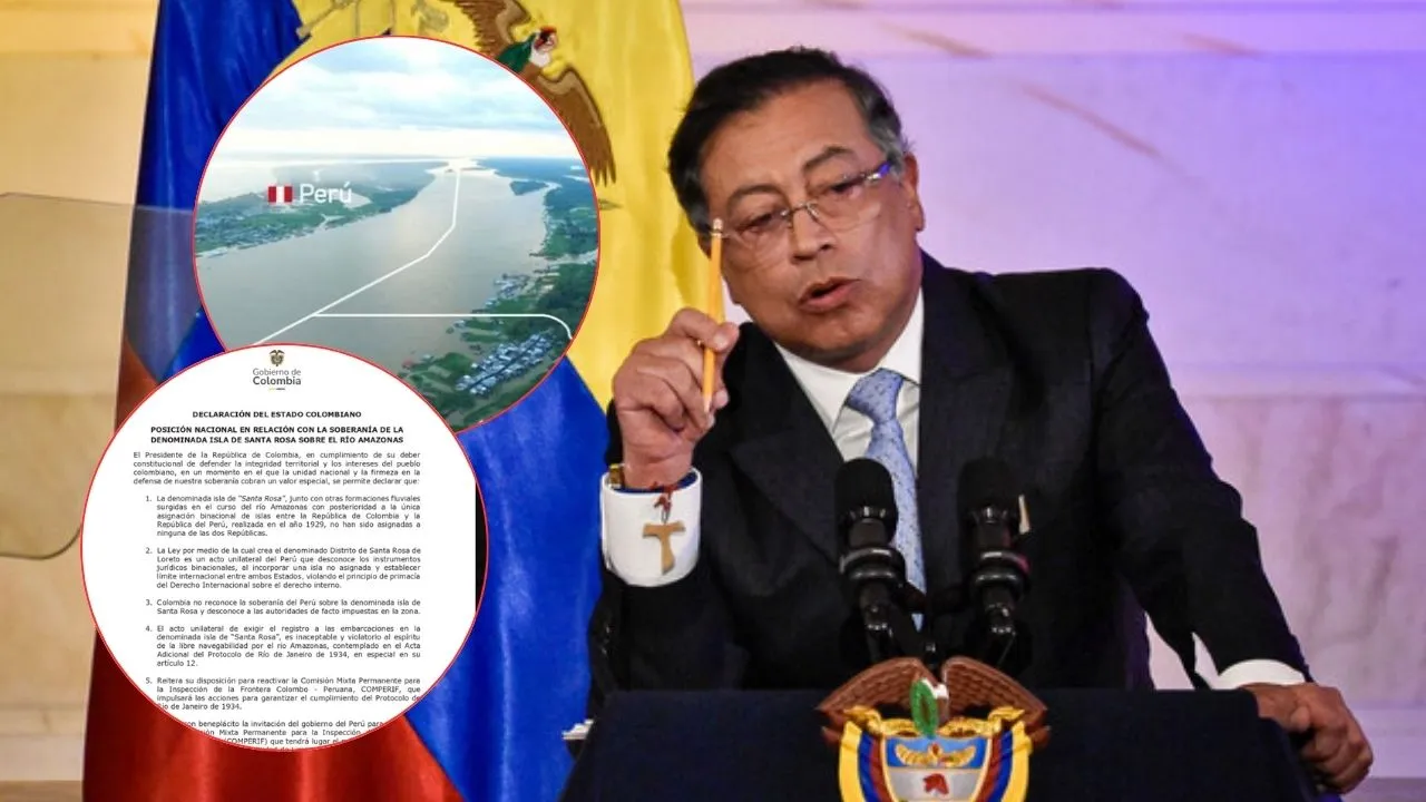 El presidente Petro afirmó que no reconocen la soberanía de Perú sobre Santa Rosa ¿Habrá disputa con Perú por la isla de Santa Rosa? Esto dijo Petro desde Leticia