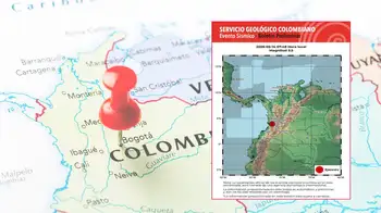 El Servicio Geológico Colombiano informó que el epicentro fue en Chocó Videos | Así fue el temblor hoy en Colombia: Cali, Medellín y otras ciudades