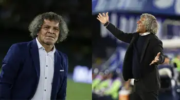 El técnico Alberto Gamero, cuestionado por el rendimiento del Deportivo Cali. Crecen las críticas a Alberto Gamero tras la caída del Cali ante Águilas: ¿se rompió la confianza?