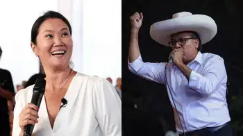 Elecciones Perú 3 Giro en las elecciones de Perú: Fujimori supera a Sánchez con el 98,2 % escrutado