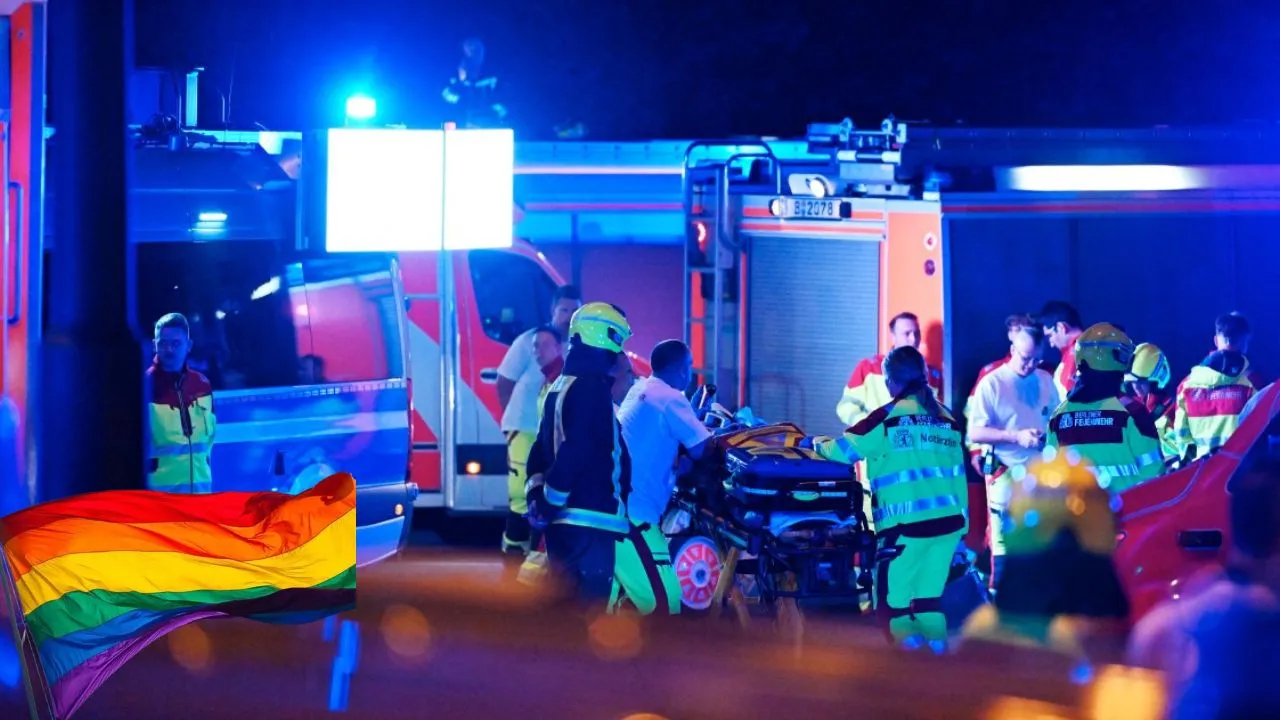 Emergencia en Berlín tras atropello durante el Orgullo LGBTI. Tragedia en Berlín: vehículo embistió a multitud durante el Orgullo LGBTI y dejó un muerto