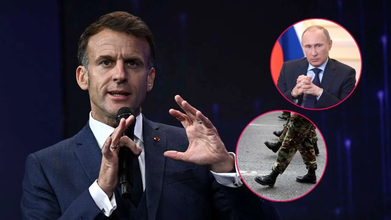 Emmanuel Macron Francia restaura el servicio militar ante la creciente amenaza rusa