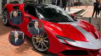 Empresarios involucrados con Ferrari en Colombia Ellos son los tres empresarios que llevaron Ferrari a Colombia y hoy enfrentan la mayor crisis
