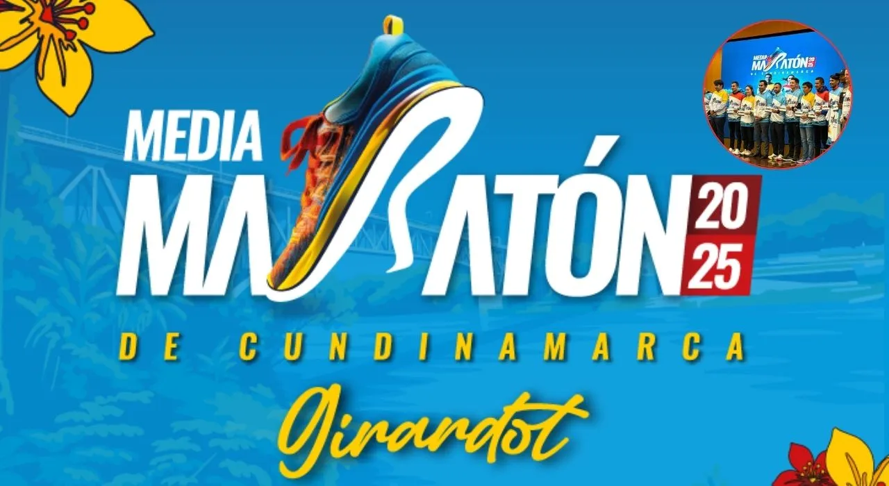En octubre la Media Maratón de Cundinamarca en Girardot. Girardot se vestirá de deporte y turismo con la Media Maratón de Cundinamarca 2025