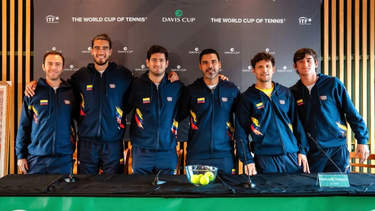 Equipo colombiano de Copa Davis Análisis | ¿Colombia tiene opciones de ganarle a Países Bajos en la Copa Davis?