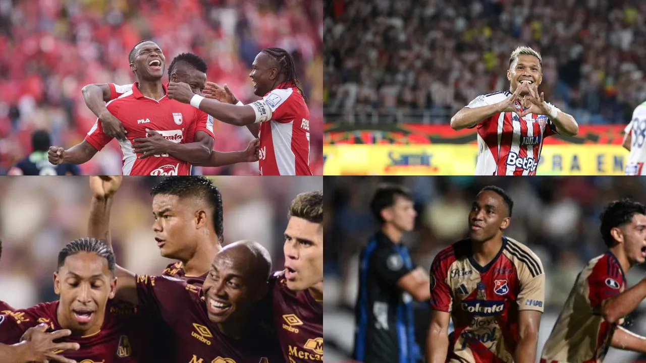 Equipos colombianos en la Copa Libertadores. Copa Libertadores 2026 | Estos son los rivales de Santa Fe, Junior, Tolima y Medellín