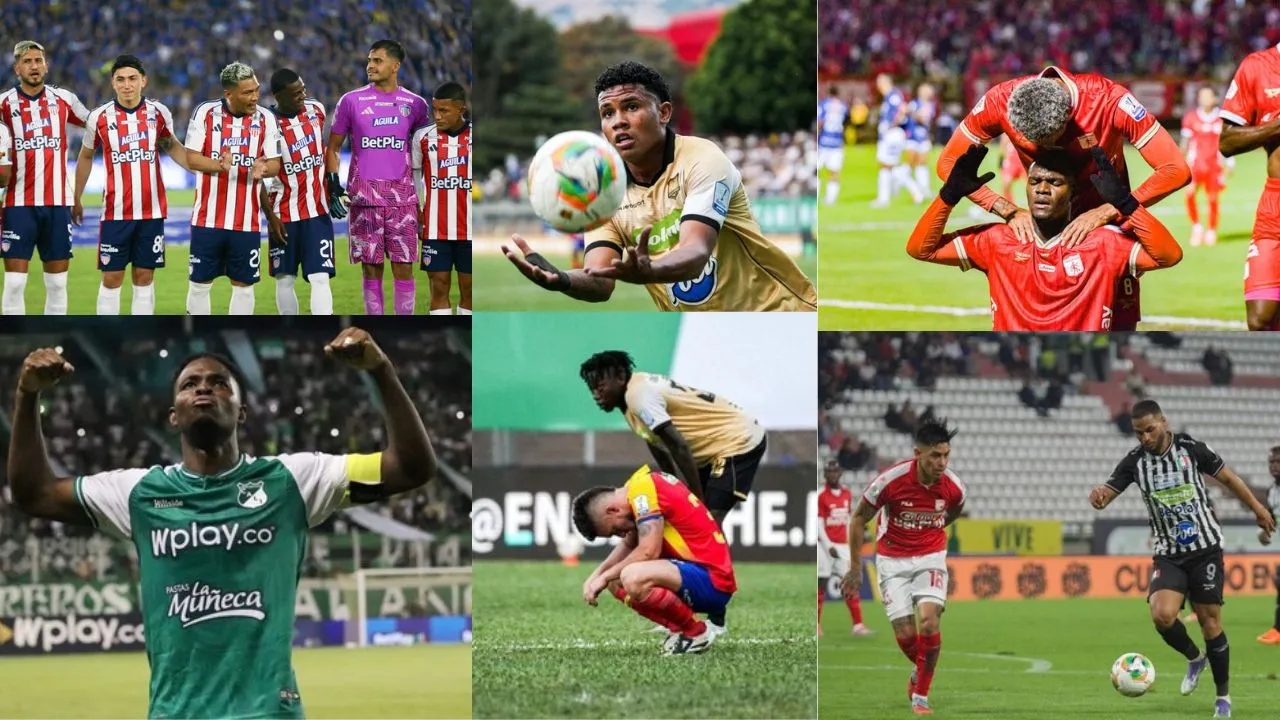 Equipos disputando la fecha 2 de la Liga BetPlay 2026-I. La Liga BetPlay 2026-I ya muestra favoritos, sorpresas, tres líderes y grandes en crisis