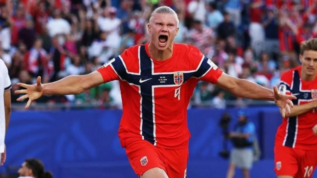 Erling Haaland Video | Haaland les ganó en las alturas a los rivales y Noruega saca a Brasil del Mundial