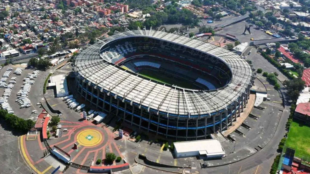 Estadio Azteca Este es el mítico estadio Azteca, el templo en donde arranca la fiesta del Mundial 2026