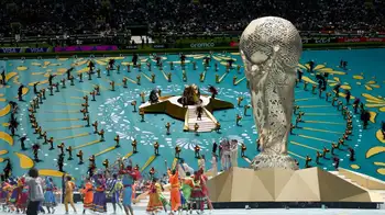 Estadio Azteca durante la inauguración del Mundial 2026. Videos | Así fue la espectacular ceremonia inaugural del Mundial 2026 en México