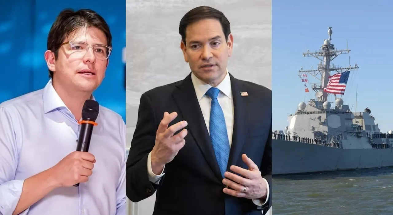 Estados Unidos despliega fuerzas militares en el Caribe. EE. UU. despliega tropas en el Caribe contra grupos de narcotraficantes, mientras Marco Rubio habla de Miguel Uribe