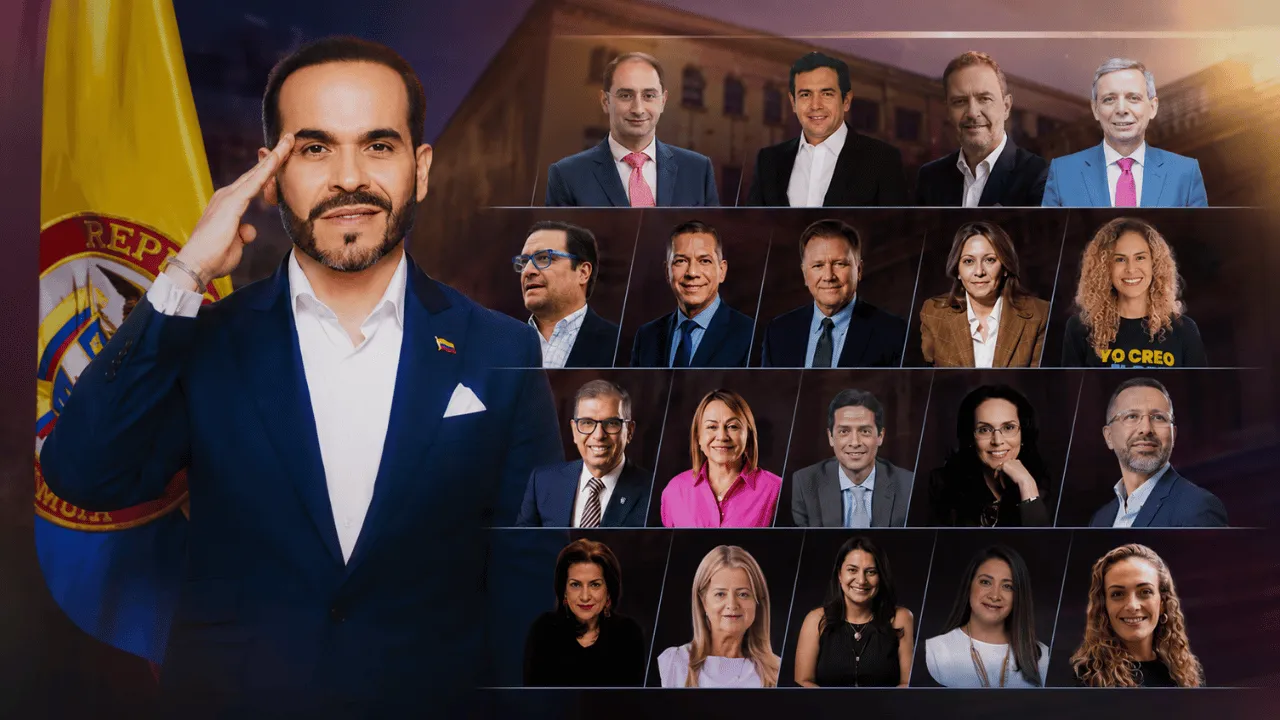 Este es el gabinete de Abelardo De La Espriella. De La Espriella posesionó a sus 18 ministros en Cali: así quedó el nuevo gabinete