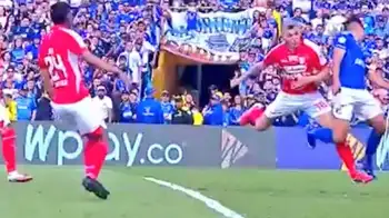Falcao penal a Millonarios “¿Es por ser a mí?” | Falcao explotó contra el arbitraje por penal no pitado contra Santa Fe
