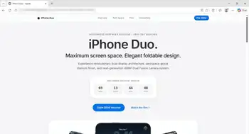 Falsa preventa del iPhone Duo ofrece cupón de 500 dólares e intenta atacar los iPhone. Alerta en Colombia por falsa preventa del iPhone Duo que ataca el celular con solo abrir la página