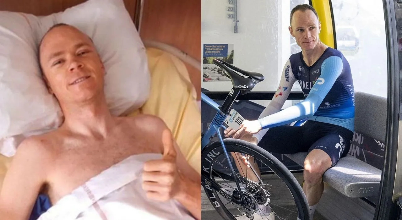 Froome, estable y recuperándose en hospital de Tolón tras accidente. Chris Froome: estado de salud tras accidente, cirugía y recuperación