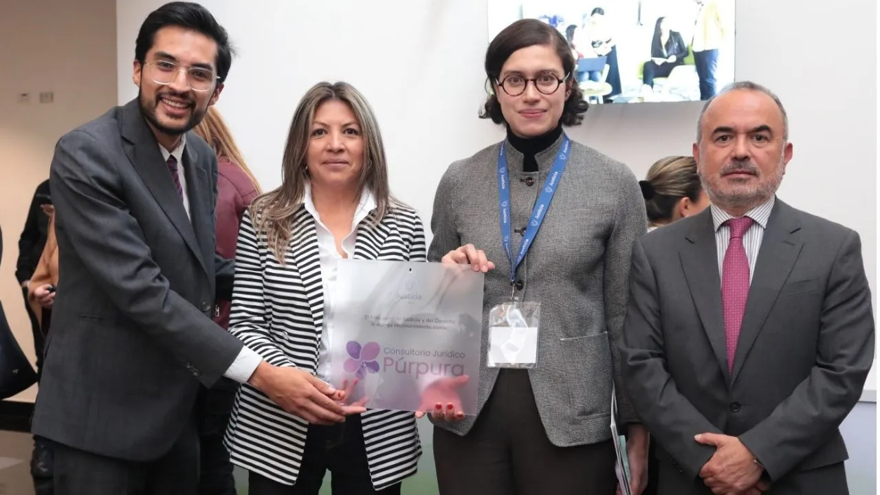 Fue certificado el Consultorio Jurídico de la Facultad de Derecho de la U. Cooperativa. Frenar la violencia de género: MinJusticia avala Consultorio Púrpura de la UCC
