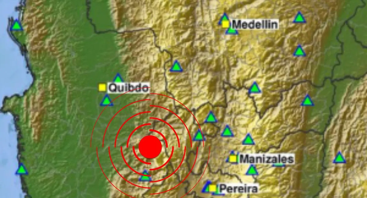 Fuerte temblor hoy 28 de octubre en Colombia: magnitud y epicentro que sacudió a Pereira Fuerte temblor hoy 28 de octubre en Colombia: magnitud y epicentro que sacudió a Pereira