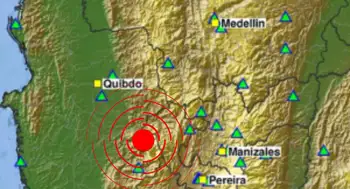 Fuerte temblor hoy 28 de octubre en Colombia: magnitud y epicentro que sacudió a Pereira Fuerte temblor hoy 28 de octubre en Colombia: magnitud y epicentro que sacudió a Pereira