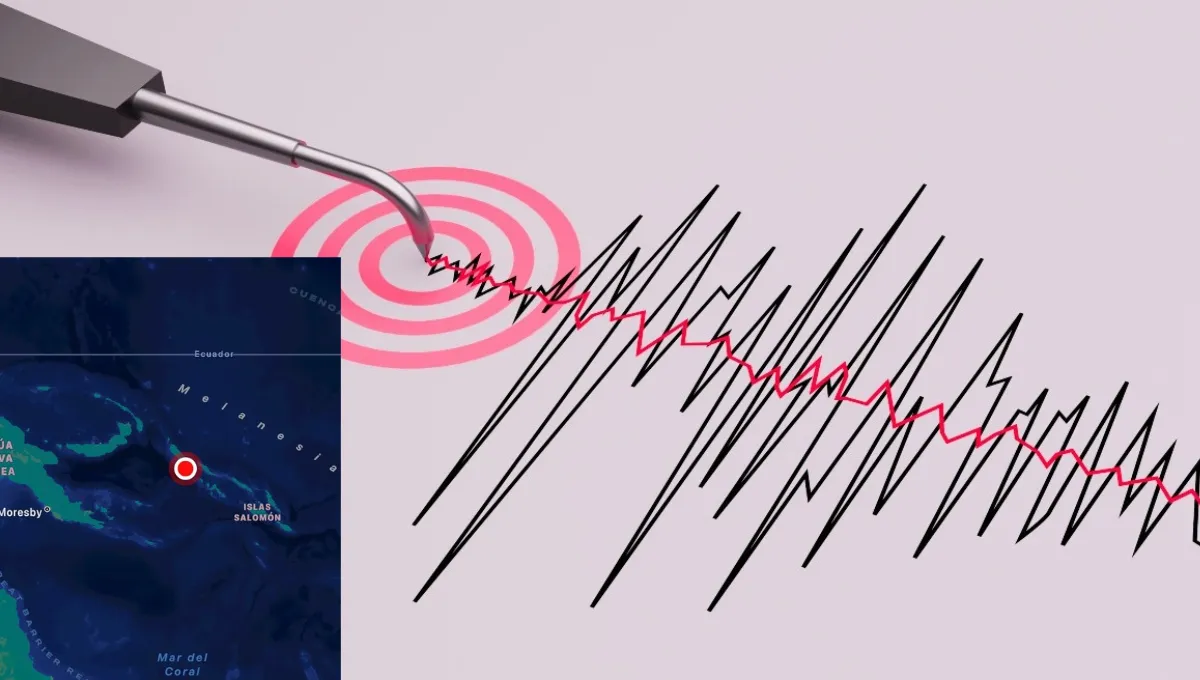 Fuerte terremoto cerca de las islas Salomón, en el océano Pacífico. Fuerte terremoto en las islas Salomón: reportan sismo de magnitud 6,1 y 37,3 km de profundidad
